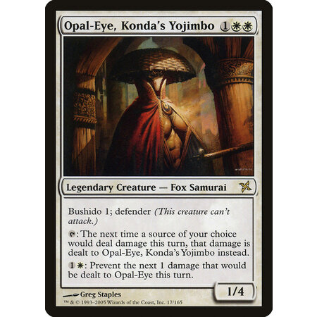Opal-Eye, Konda's Yojimbo