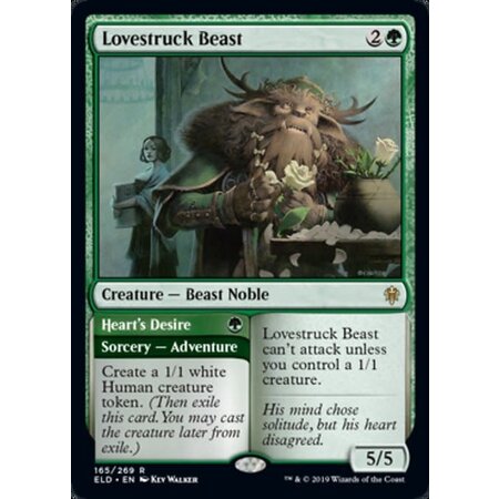 Lovestruck Beast // Heart's Desire - Foil
