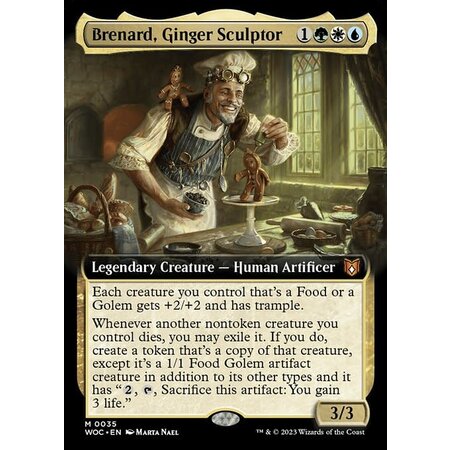 Brenard, Ginger Sculptor - Foil