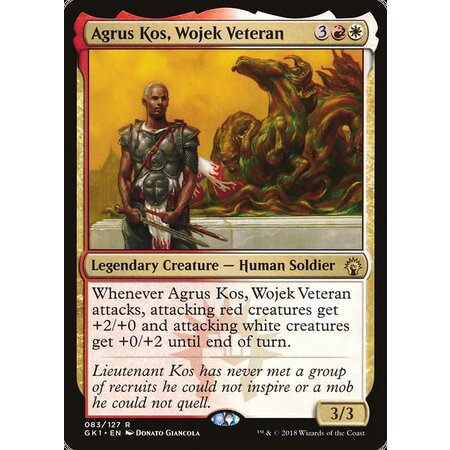 Agrus Kos, Wojek Veteran