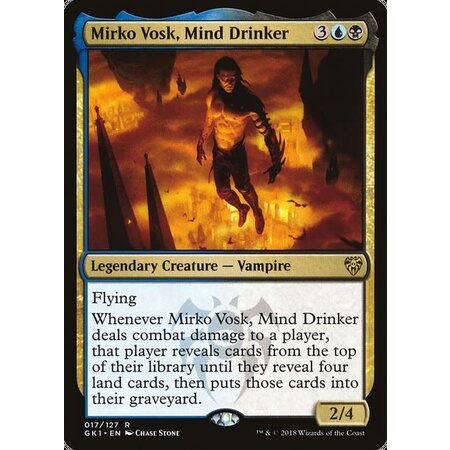 Mirko Vosk, Mind Drinker