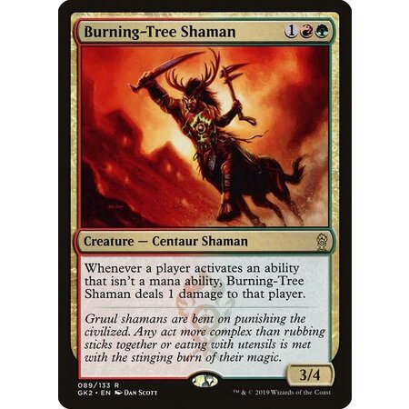 Burning-Tree Shaman