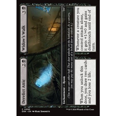 Derelict Attic // Widow's Walk - Foil