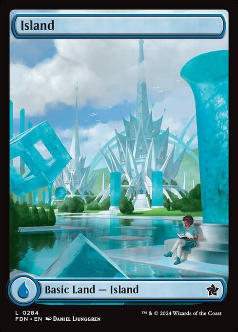 Island (284) - Full Art