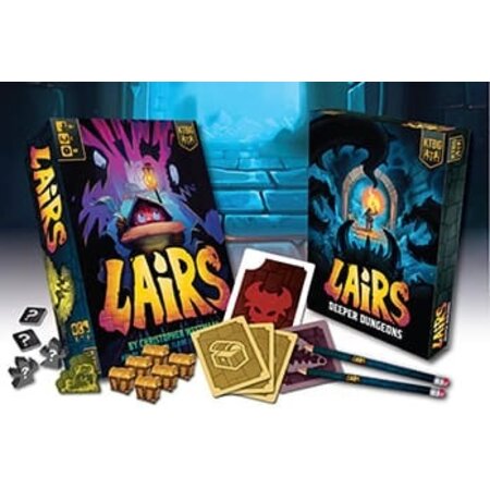 Lairs - Kickstarter Edition + Deeper Dungeon Expansion