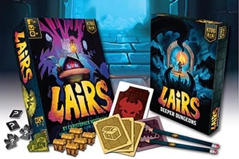 Lairs - Kickstarter Edition + Deeper Dungeon Expansion