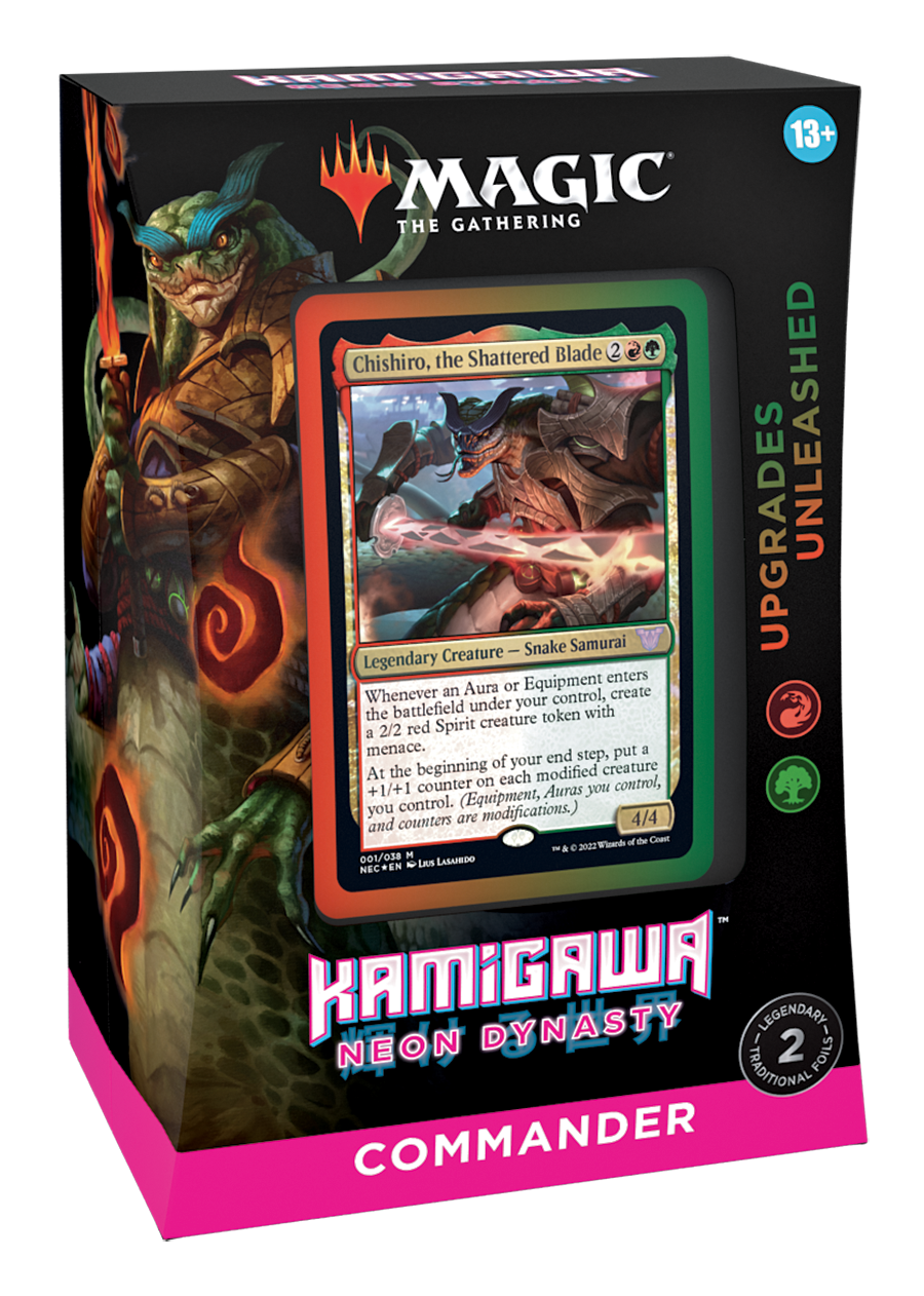 MTG Commander Deck: Kamigawa: Neon Dynasty - Upgrades Unleashed