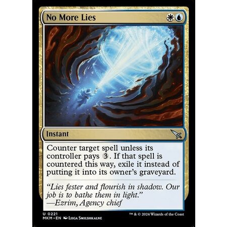 No More Lies