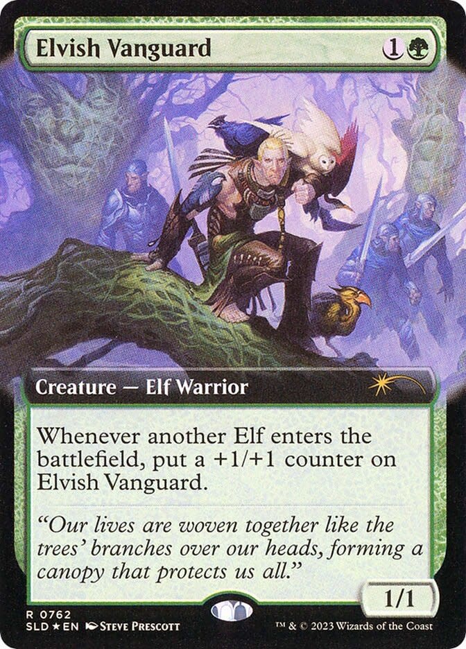 Elvish Vanguard - Foil