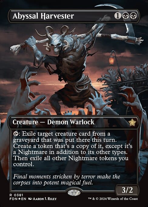 Abyssal Harvester - Mana Foil