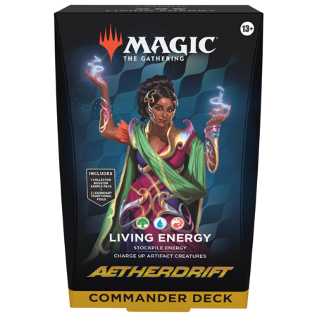MTG Commander Deck - Aetherdrift - Living Energy