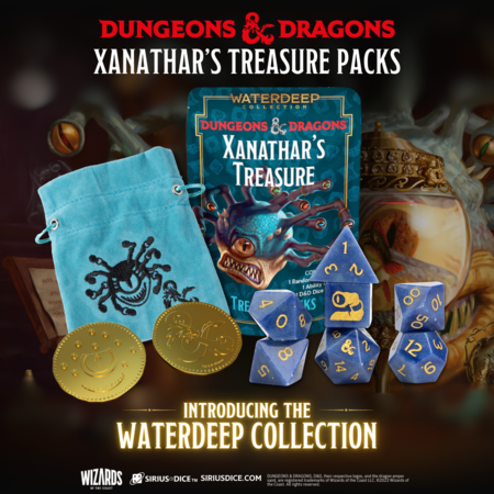 D&D Xanathar's Treasure Mystery Bag