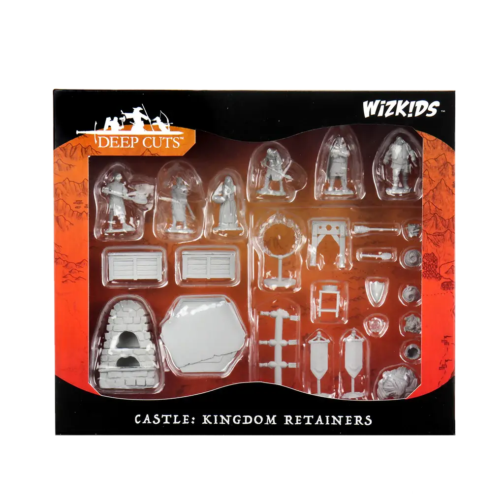 WarLock Tiles: Accessory - Castle Kingdom Retainers Set