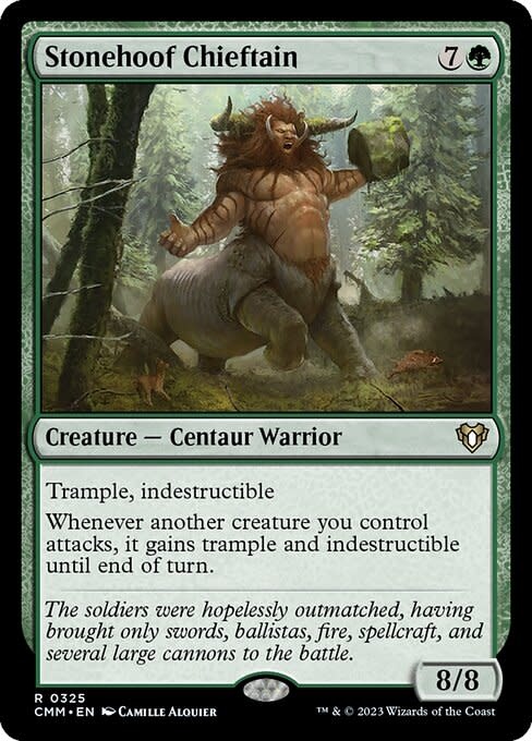 Stonehoof Chieftain - Foil