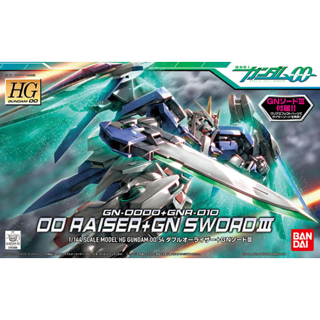 HG 1/144 #54 OO Raiser + GN Sword