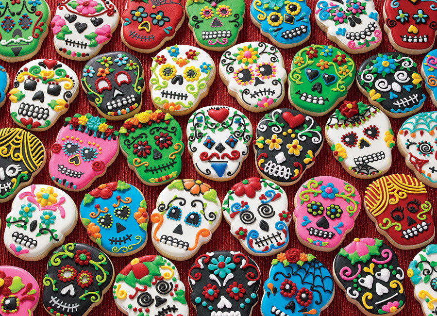 1000 - Sugar Skull Cookies