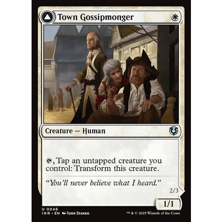 Town Gossipmonger - Foil