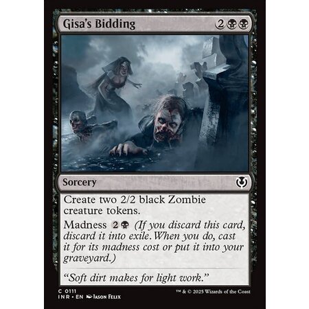 Gisa's Bidding - Foil