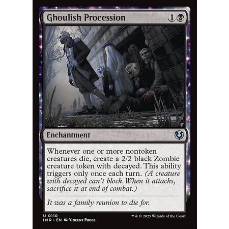 Ghoulish Procession - Foil