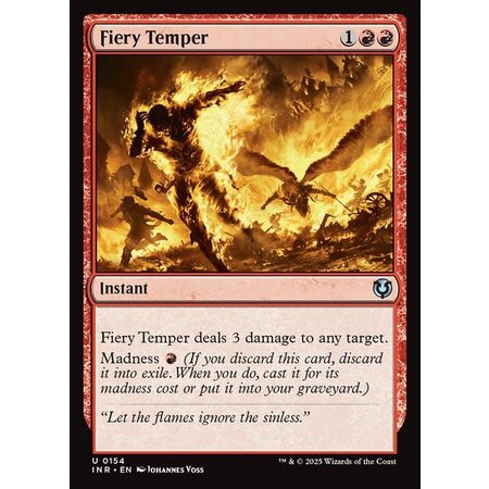 Fiery Temper - Foil