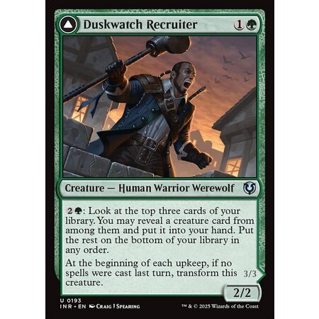 Duskwatch Recruiter - Foil
