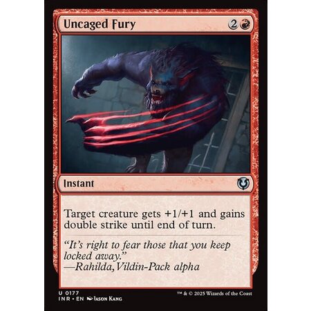 Uncaged Fury - Foil