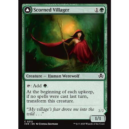 Scorned Villager - Foil