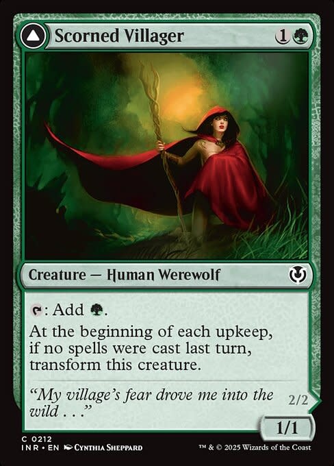Scorned Villager - Foil