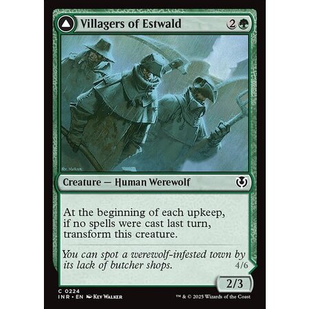 Villagers of Estwald - Foil