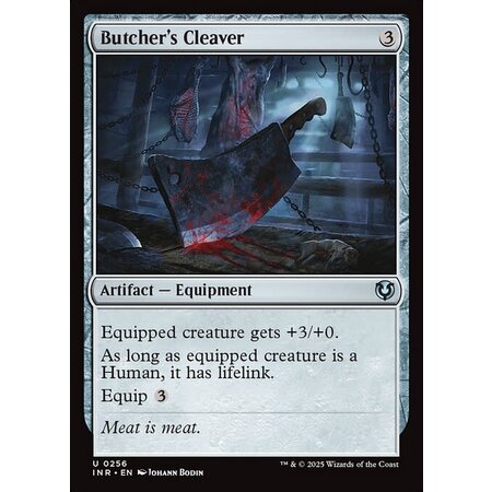Butcher's Cleaver - Foil