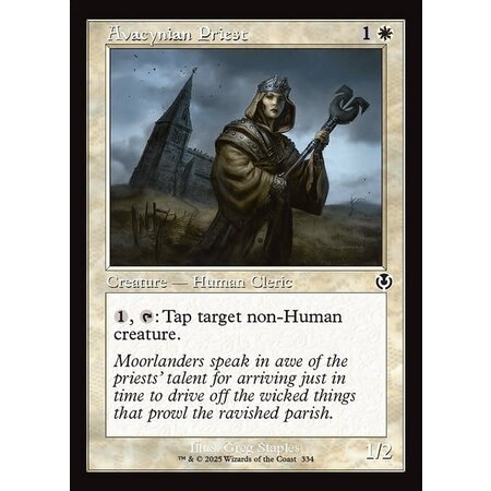 Avacynian Priest - Foil
