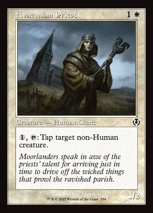 Avacynian Priest - Foil