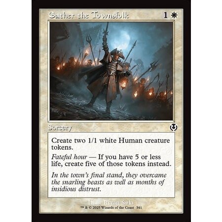 Gather the Townsfolk - Foil