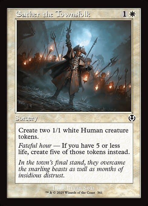 Gather the Townsfolk - Foil