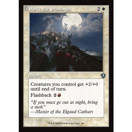 Rally the Peasants - Foil
