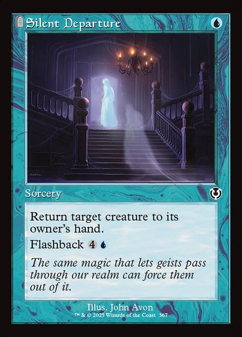 Silent Departure - Foil