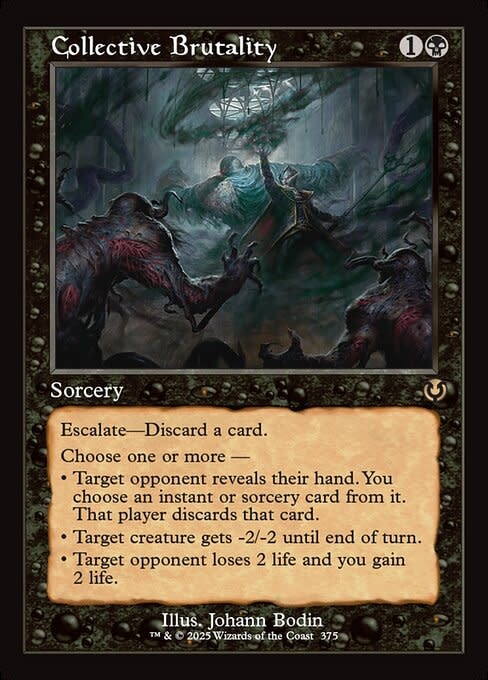 Collective Brutality - Foil