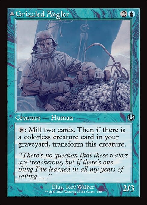 Grizzled Angler - Foil