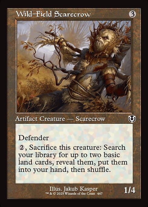 Wild-Field Scarecrow - Foil