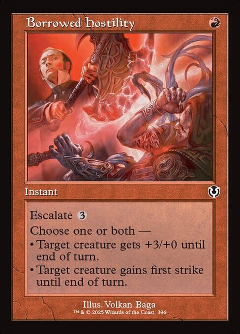 Borrowed Hostility - Foil