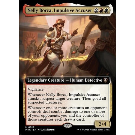 Nelly Borca, Impulsive Accuser