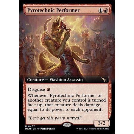 Pyrotechnic Performer
