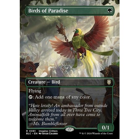 Birds of Paradise - Foil