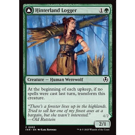Hinterland Logger - Foil