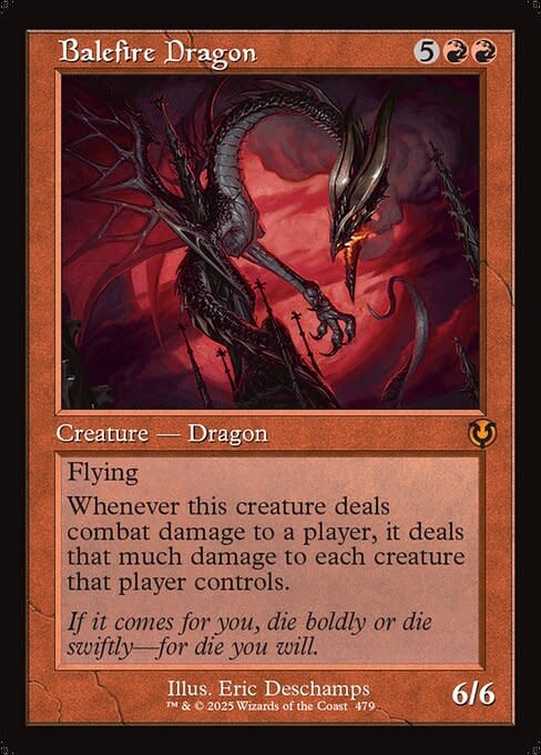 Balefire Dragon - Foil