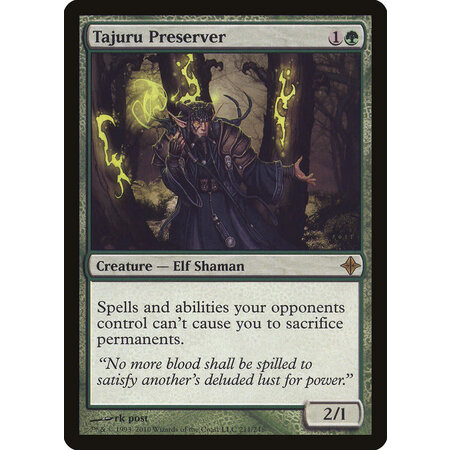 Tajuru Preserver (Damaged - Smoke Odor)