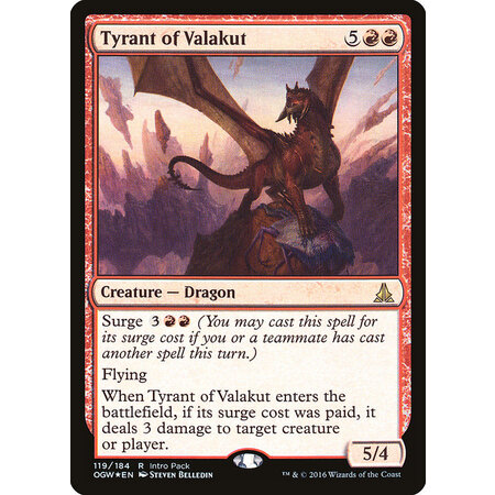 Tyrant of Valakut - Foil - Intro Pack Promo