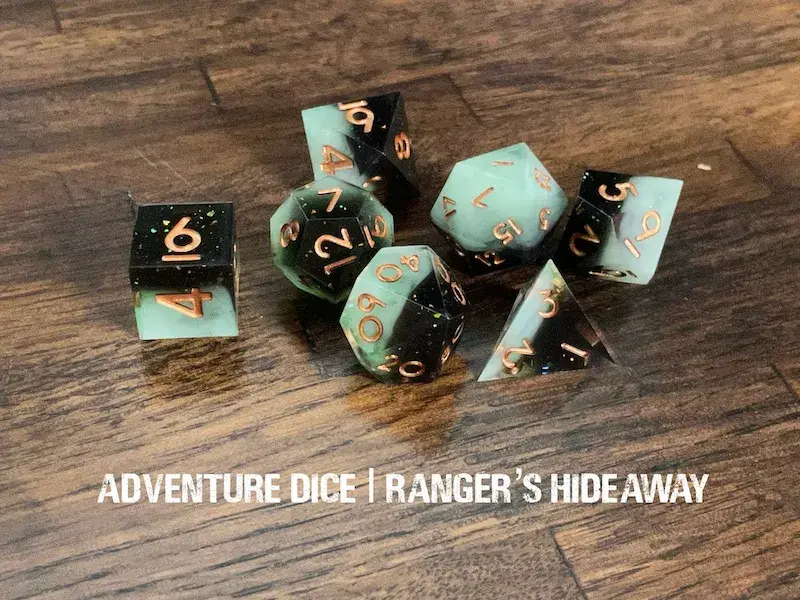 Sharp-Edge Resin RPG Set - Ranger's Hideaway