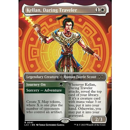 Kellan, Daring Traveler - Foil