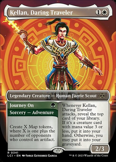 Kellan, Daring Traveler - Foil